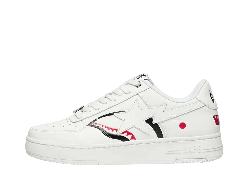 A BATHING APE®︎ Women's BAPE STA Shark "White"