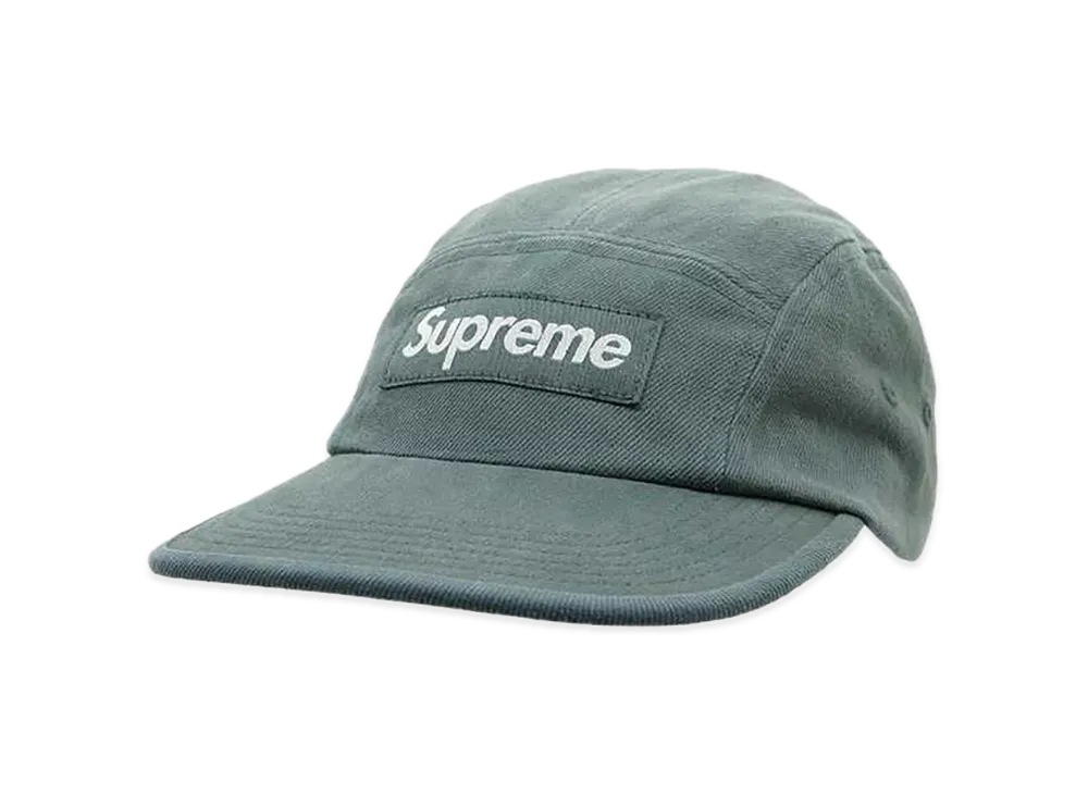 帽子 Supreme Denim Camp Cap \"Dark Olive\" Supreme Denim Camp Cap (SS25) Olive - SS25 - US