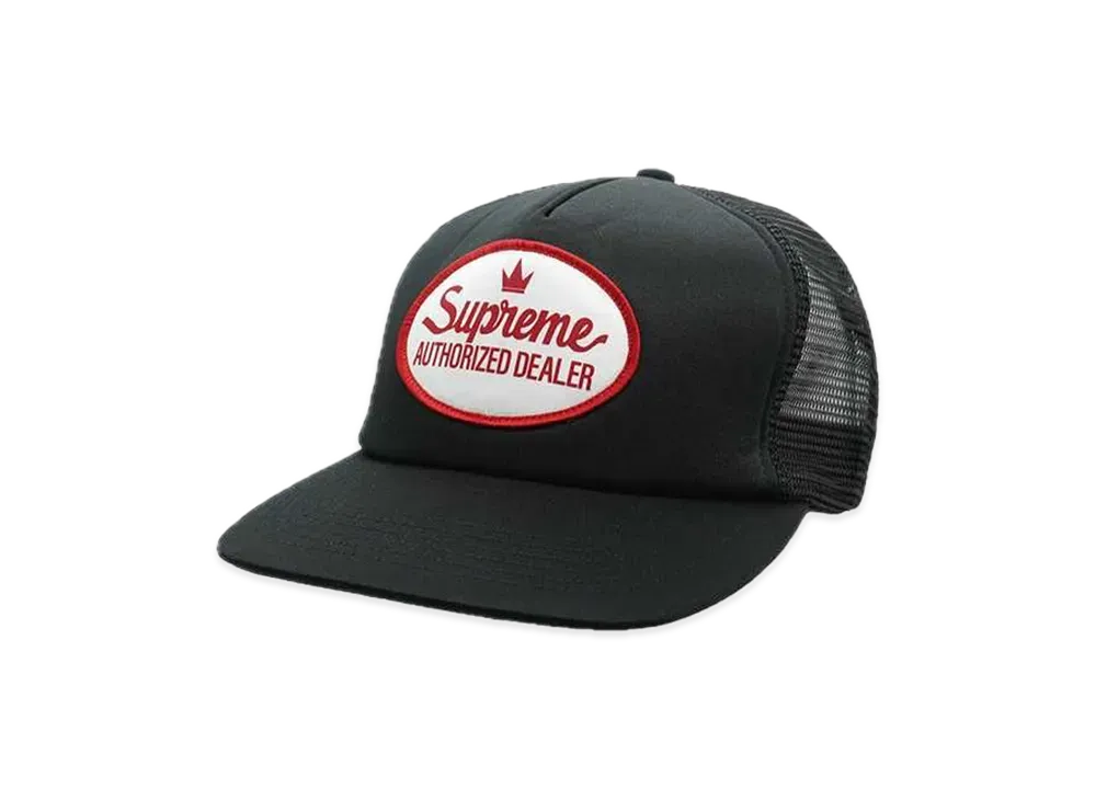 Supreme Authorized Mesh Back 5-Panel "Black" (24FW)