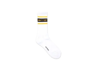 WACKO MARIA Logo Jacquard Socks "Yellow"