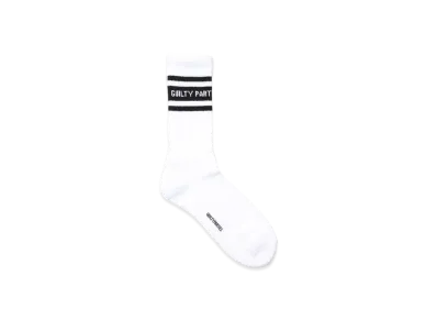 WACKO MARIA Logo Jacquard Socks "Black"