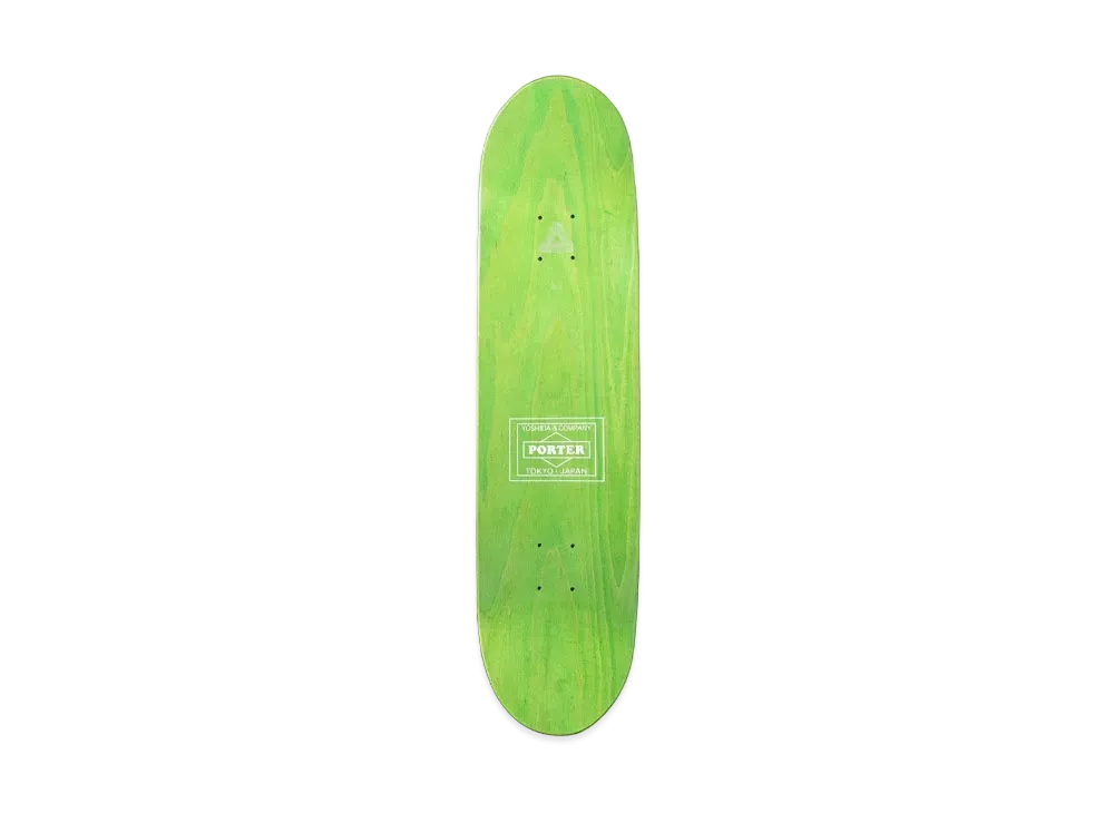 PALACE x PORTER YOSHIDA Skateboard Deck "Olive/Green"