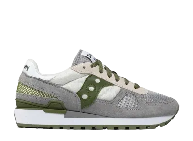 サッカニー シャドウ オリジナル "ライトグレー/グリーン"