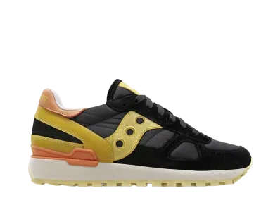 サッカニー ウィメンズ シャドウ オリジナル "ブラック/イエロー"