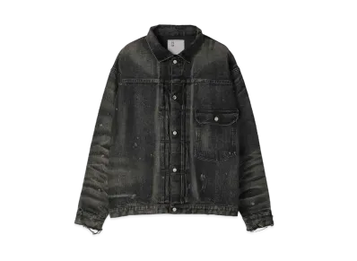 New Manual x GQ SHOP #012 LV 36’s T-BACK JACKET "Black"