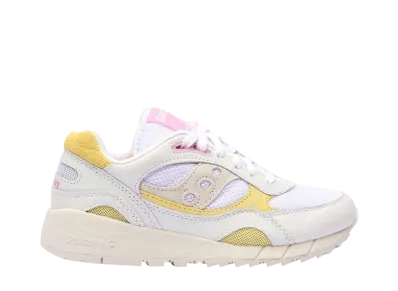 サッカニー ウィメンズ シャドウ6000 "ホワイト/イエロー/ピンク"