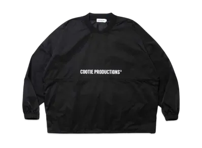COOTIE PRODUCTIONS Memory Polyester Twill Football Top "BLACK"