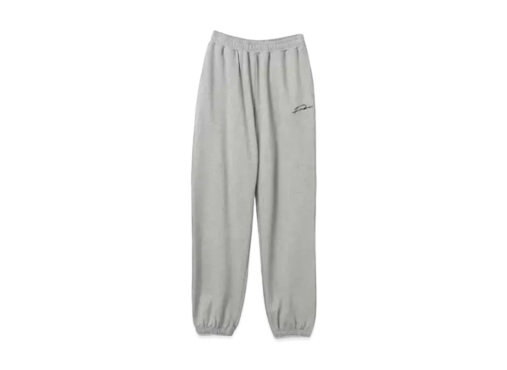 atmos pink x FUBU Logo Embroidery Sweat Patns "Gray"