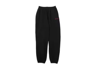 atmos pink x FUBU Logo Embroidery Sweat Patns "Black"