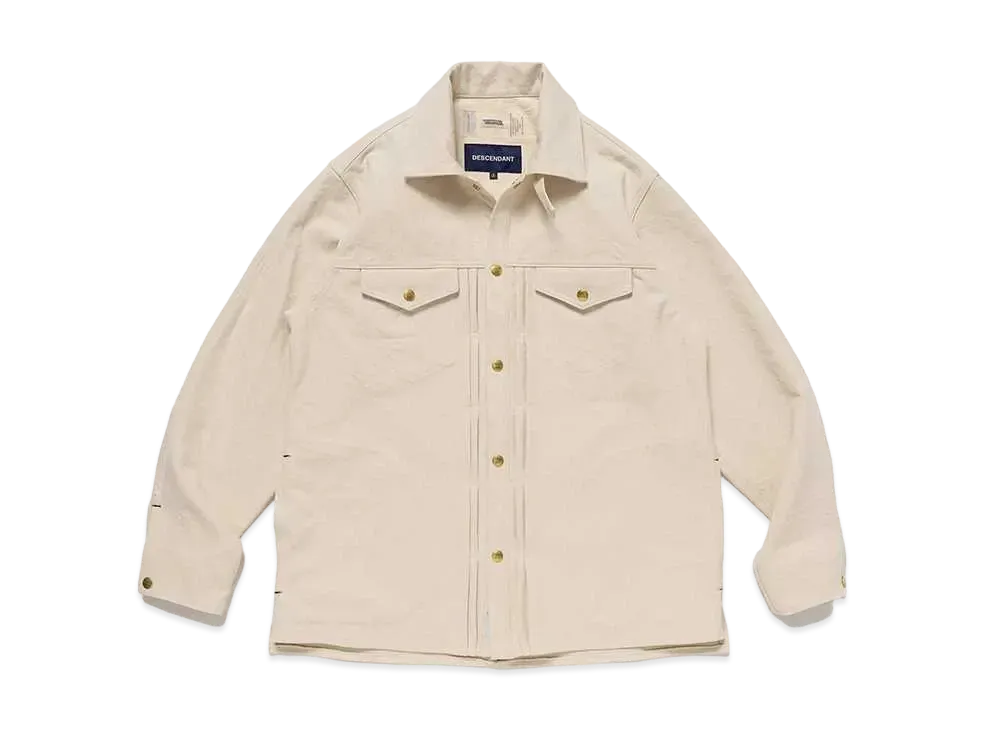 DESCENDANT Work Jacket Raregem "White"