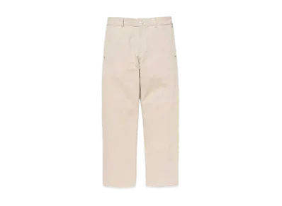DESCENDANT Work Trousers Raregem "White"