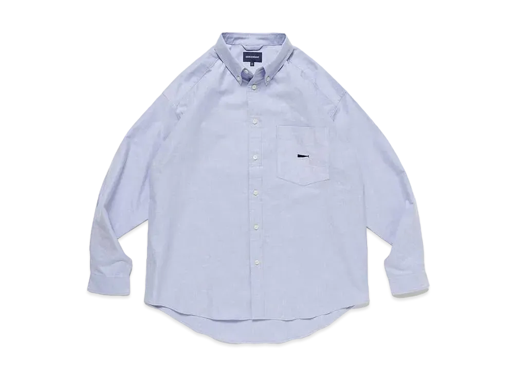 DESCENDANT Kennedys Oxford LS Shirt "Blue"