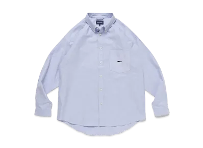 DESCENDANT Kennedys Oxford LS Shirt "Blue"