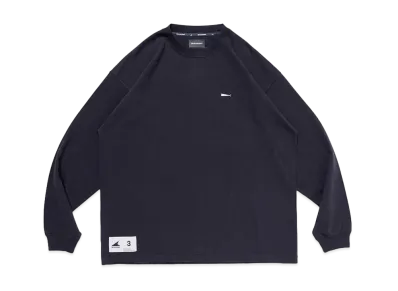DESCENDANT Cachalot Organic Cotton Strip LS "Navy"