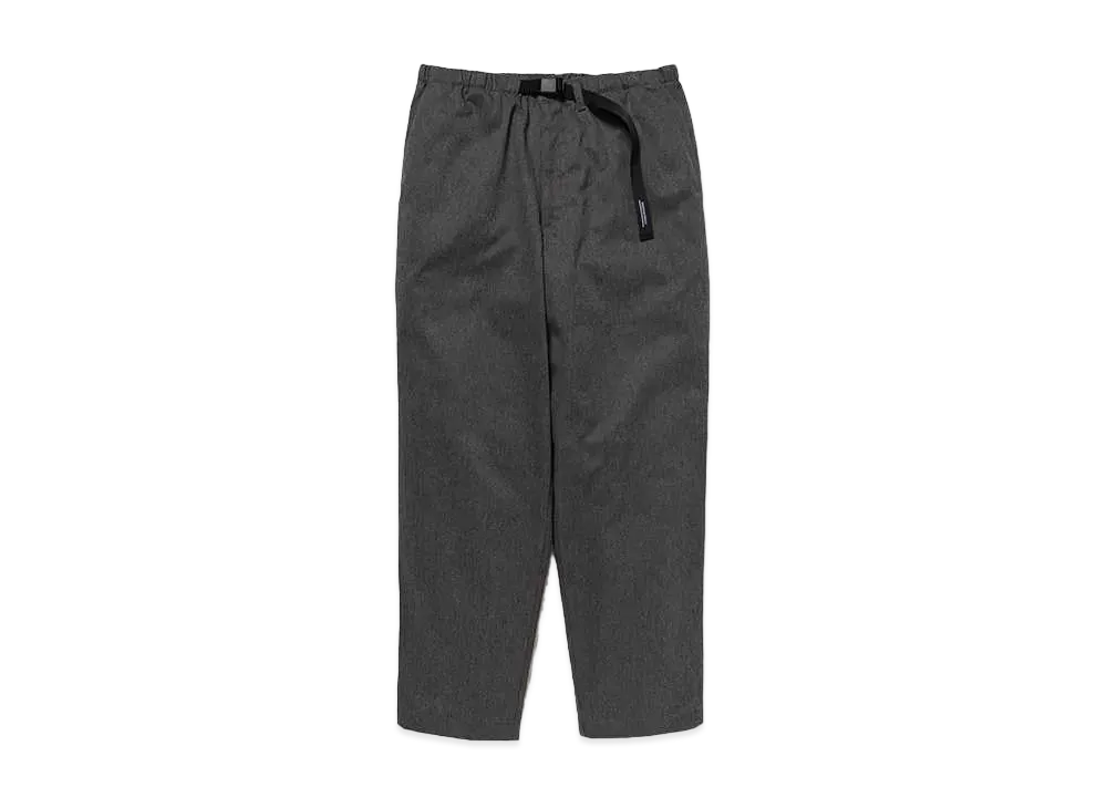 DESCENDANT Clasp Webbing Trousers "Gray"