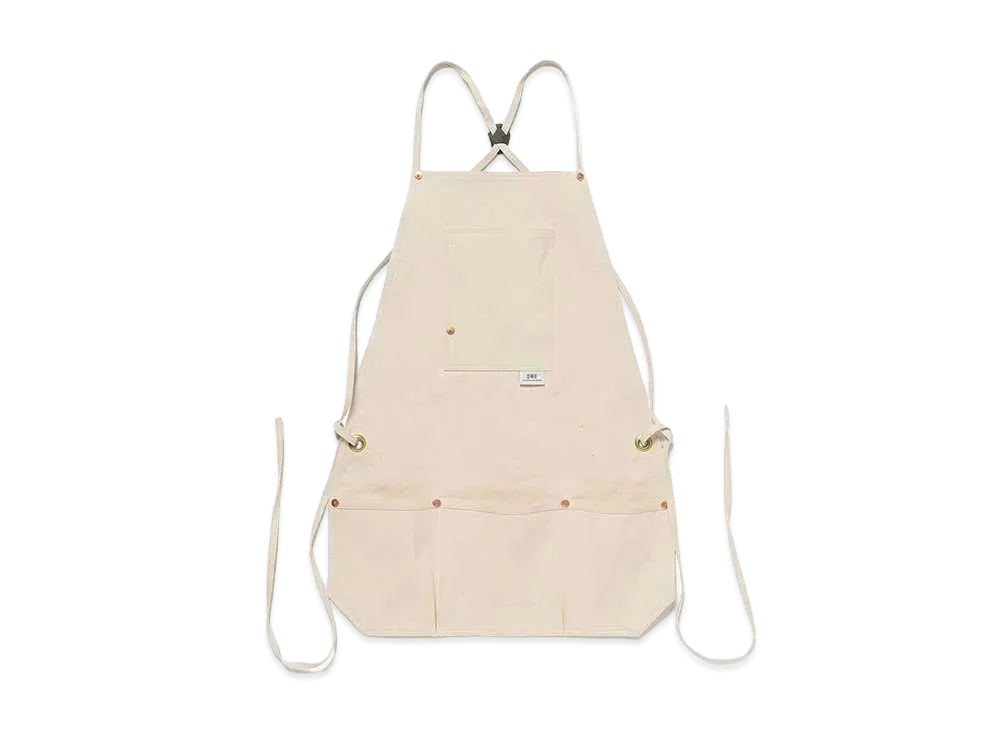 DESCENDANT Work Apron Raregem "White"