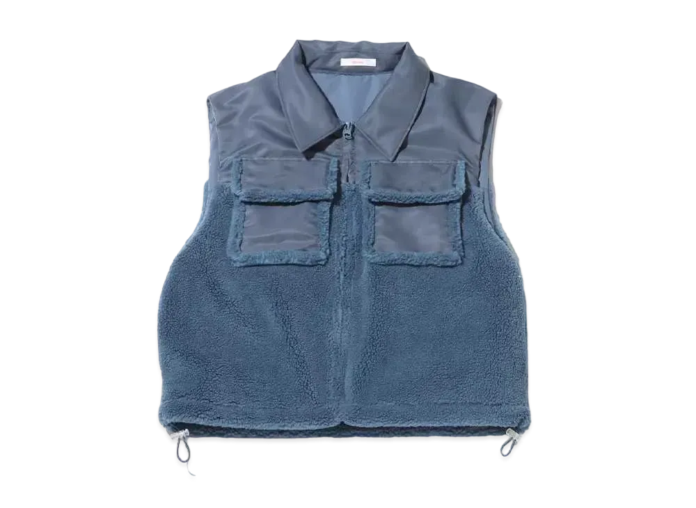 atmos pink Docking Boa Vest "Blue"