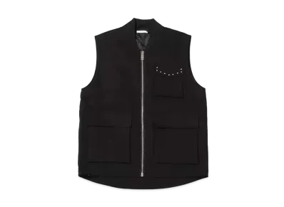 atmos pink Twill Vest "Black"
