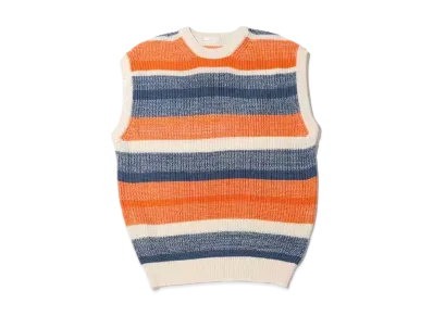 atmos pink High Shock Border Vest "Orange"