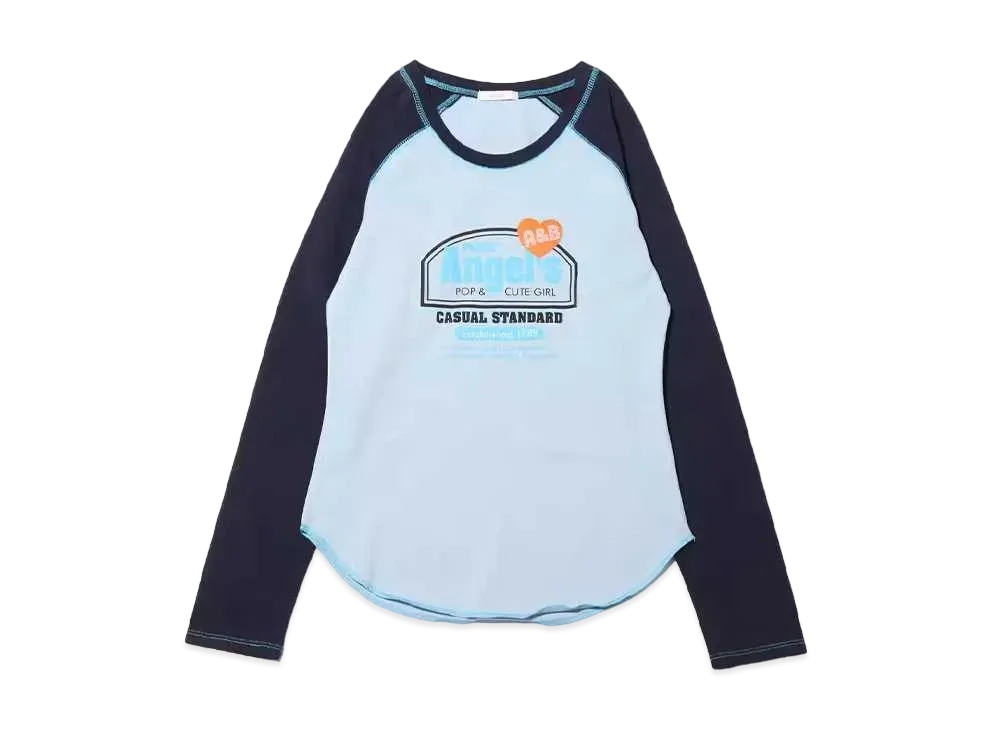 atmos pink x Angel Blue Archive Logo Longi "Blue"