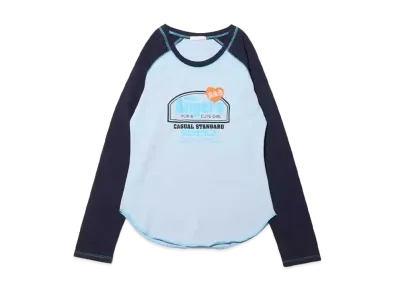 atmos pink x Angel Blue Archive Logo Longi "Blue"