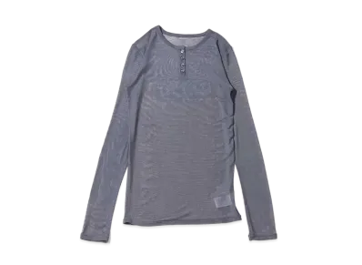 atmos pink Message See-Through Tops "Navy"