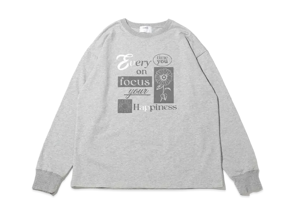 atmos pink x Evrys Metallic Print Ronti "Gray"