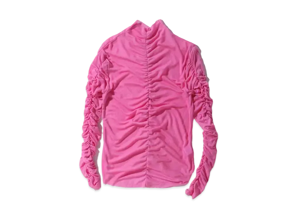 atmos pink Gathered Turtleneck TX "Pink"