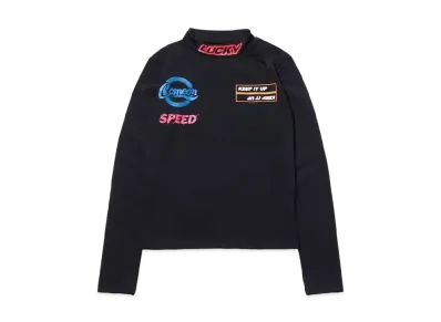 atmos pink Turtle Tight Tops "Black"