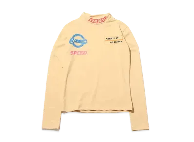 atmos pink Turtle Tight Tops "Beige"