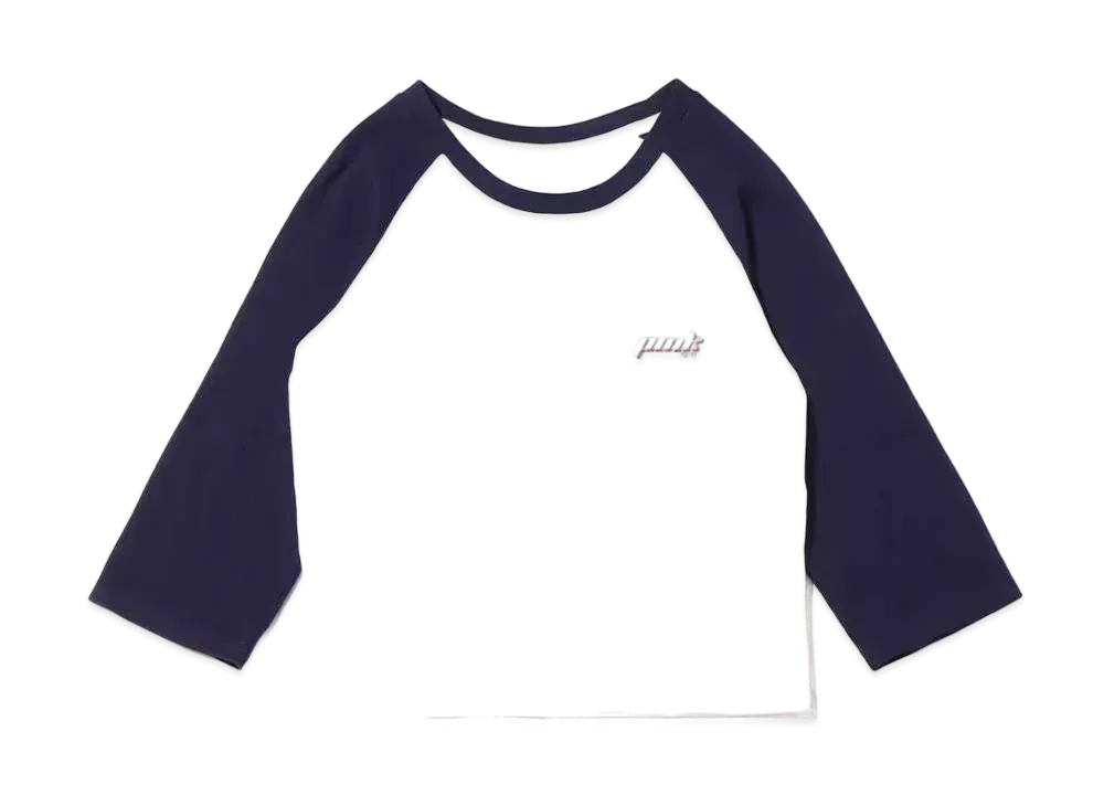 atmos pink Shichibutake Raglanti "White"