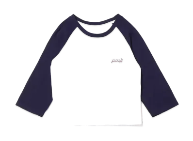 atmos pink Shichibutake Raglanti "White"