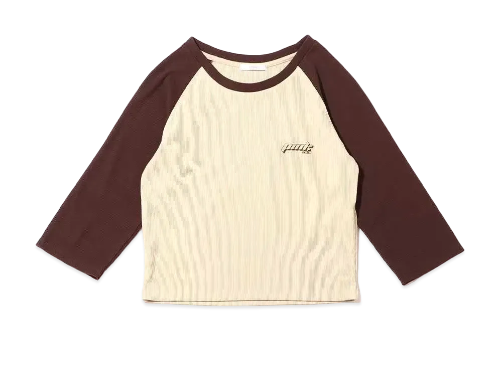 atmos pink Shichibutake Raglanti "Beige"