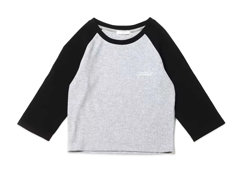 atmos pink Shichibutake Raglanti "Gray"