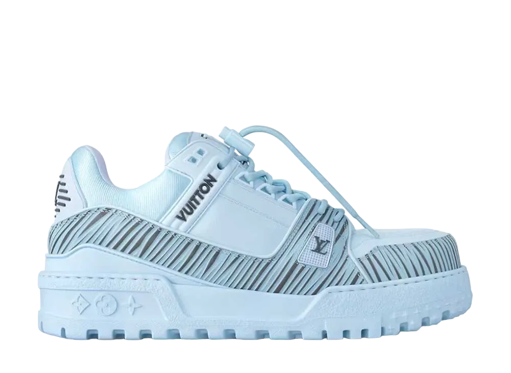 Louis Vuitton × Park Seo-Bo Trainer Maxi Sneaker "Marine"