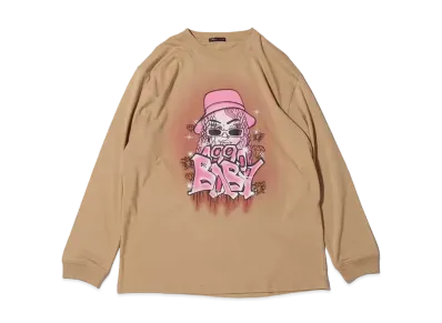 atmos pink x Riehata Graphic Art Ronty "Beige"