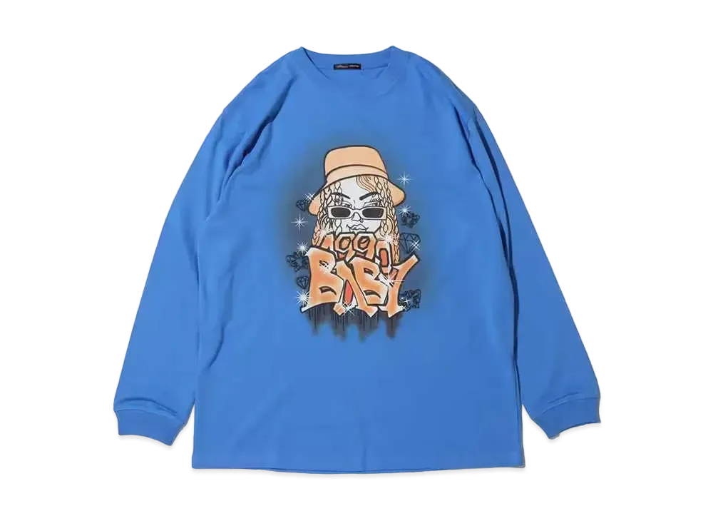 atmos pink x Riehata Graphic Art Ronty "Blue"