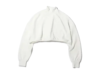 atmos pink High Neck Cardboard Logo Tops "White"