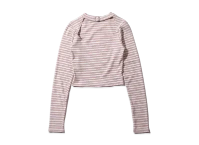 atmos pink Border Hadamise Tops "Beige"