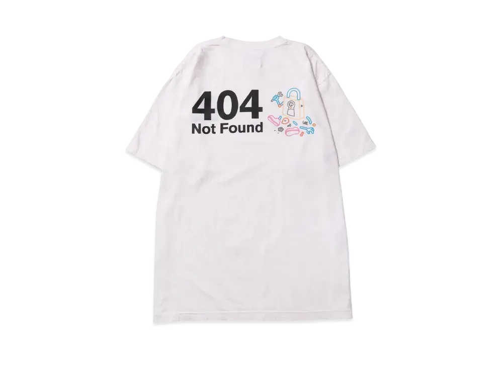 VAULTROOM 404 Not Found Tee "Off White"