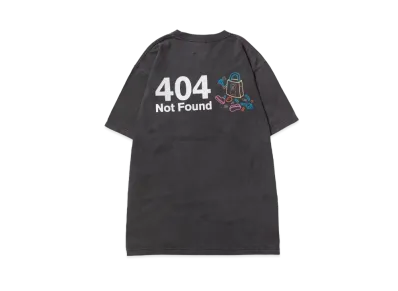 VAULTROOM 404 Not Found Tee "Charcoal"