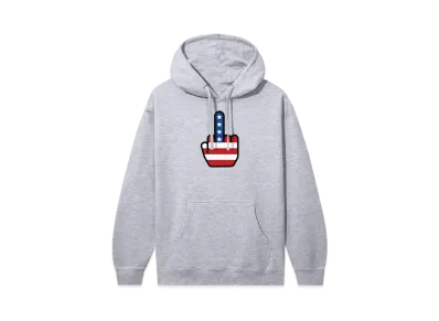 ANTI SOCIAL SOCIAL CLUB Deuces Hoodie "Grey Heather"