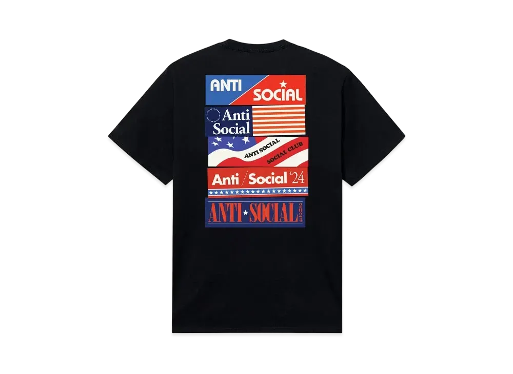 ANTI SOCIAL SOCIAL CLUB Bumper 2 Bumper Tee "Black"