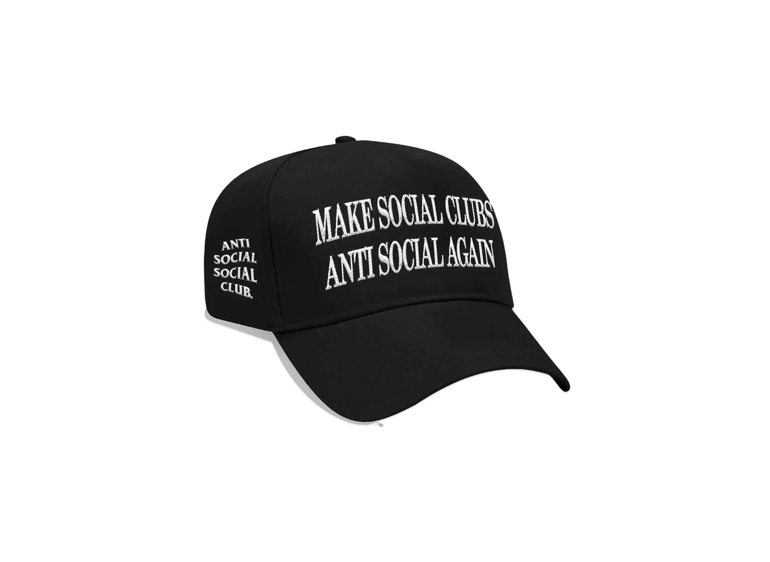 ANTI SOCIAL SOCIAL CLUB Double Hater Cap "Black"