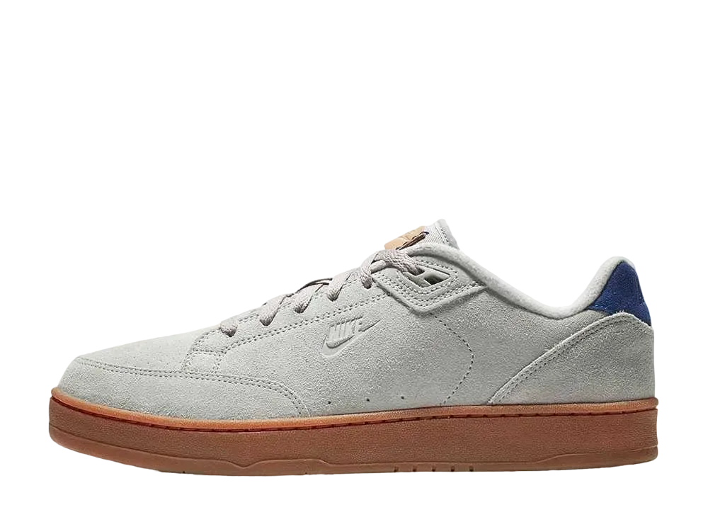 Nike Grandstand 2 "Atmosphere Gray/Gum Medium Brown/Vachetta Tan/Deep Royal Blue"