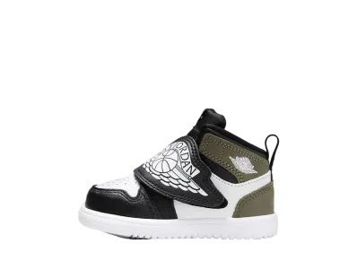 Nike TD Sky Jordan 1 "Black/Medium Olive/White"
