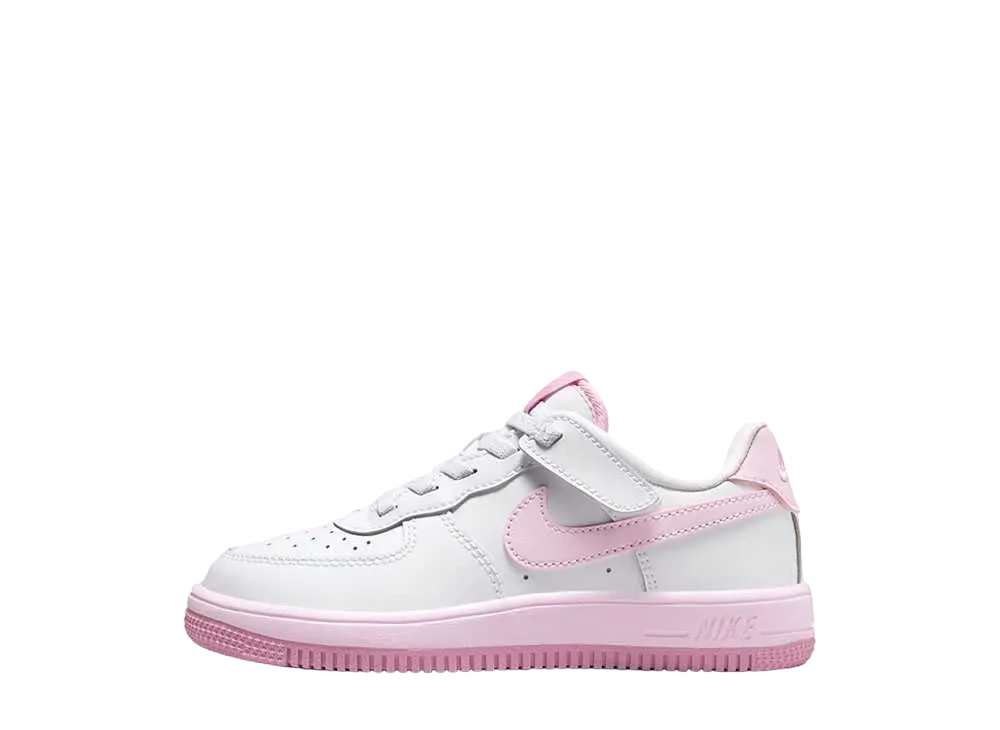ナイキ PS フォース1 ロー イージーオン "ホワイト/エレメンタルピンク/ピンクフォーム" (キッズ)
