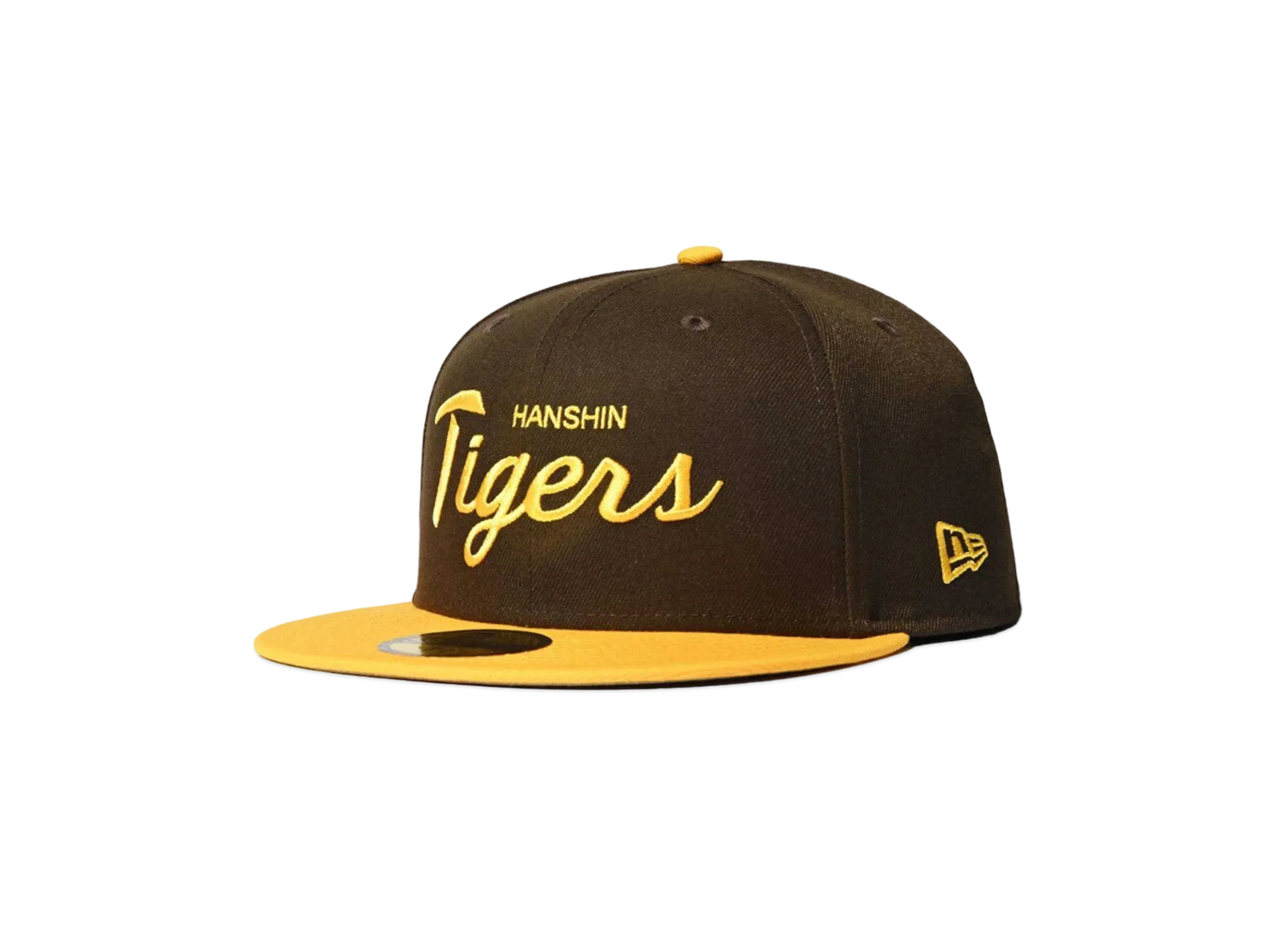 NEW ERA x HOME GAME x SOSHI Hanshin Tigers 59Fifty CO "Walnut/A Gold"
