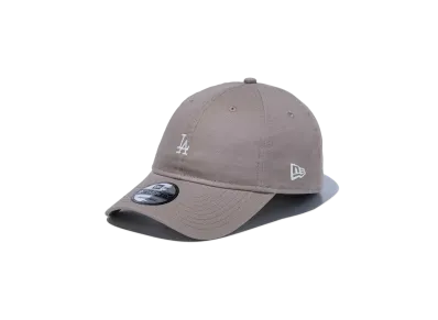 NEW ERA 9Twenty Color Variation Los Angeles Dodgers Mini Logo "Ash Brown"