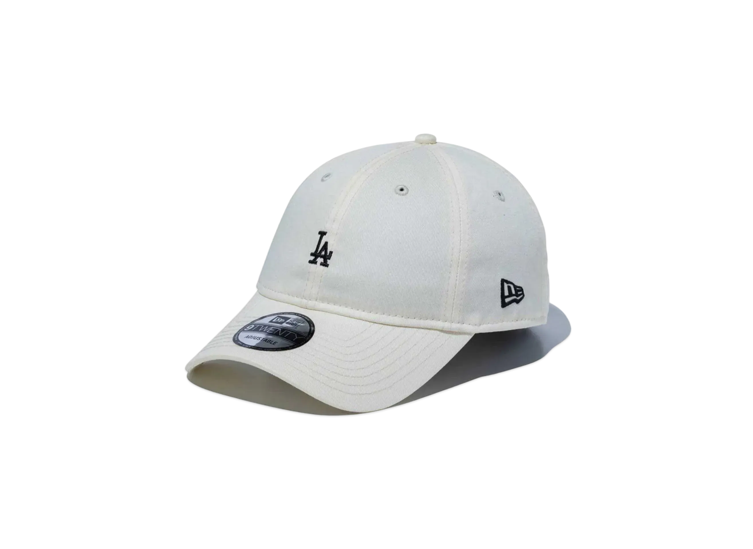 NEW ERA 9Twenty Color Variation Los Angeles Dodgers Mini Logo "Chrome White"